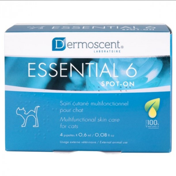 Dermoscent Essential 6 spot-on Pisica - 4 pipete 1 Dermoscent Essential 6 spot-on Pisica - 4 pipete