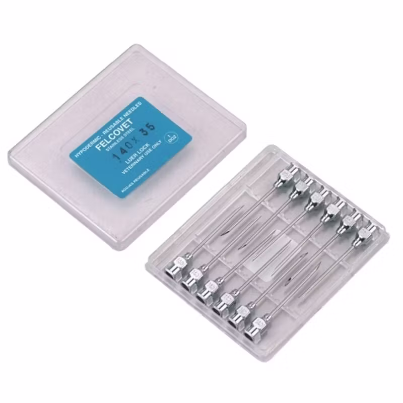 Ac HSW-Eco Luer Lock 1.4x15 mm, 12 buc/ set, Albert Kerbl