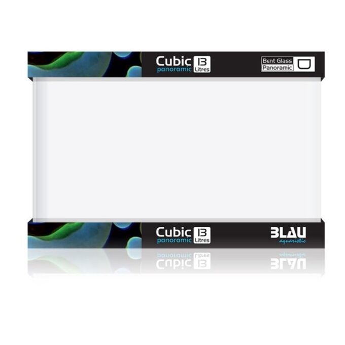 Acvariu 13 litri Blau Cubic Panoramic 13  31x18x24 cm