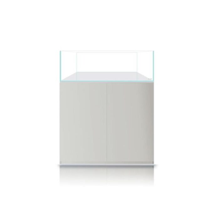 Acvariu 138 litri cu stand Blau Cubic Experience set 92 White