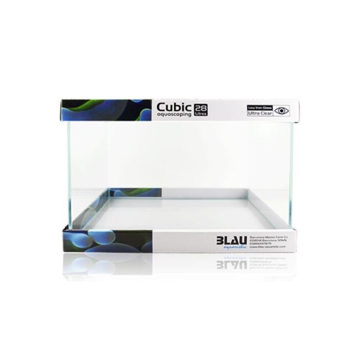 Acvariu 27 litri Blau Cubic Aquascaping 27 30x30x30 cm