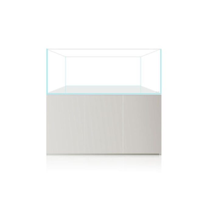 Acvariu 540 litri cu stand Blau Cubic Experience set 152 White