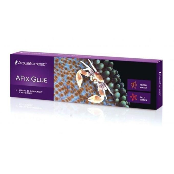 Adeziv bicomponent corali si roci Aquaforest AFIX Glue 113g