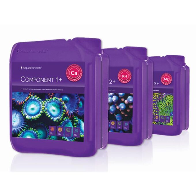 Aditivi oligoelemente Aquaforest Component 1+  2+  3+  3x5L
