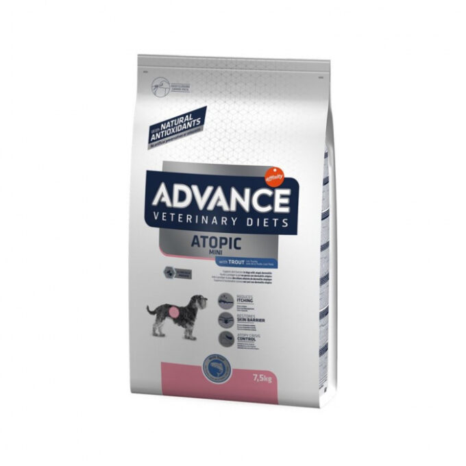 Advance Dog Atopic Mini cu pastrav 7,5 kg