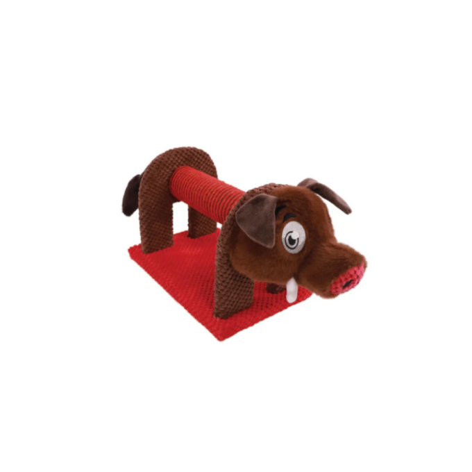 Ansamblu MASCARADE Cat Scratcher ,   Warthog ,   scratcher colorat pentru pisici 52 x 18.5 x 20 cm
