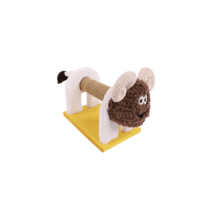Ansamblu Ram ,   scratcher colorat pentru pisici MASCARADE 49 x 18.5 x 25 cm