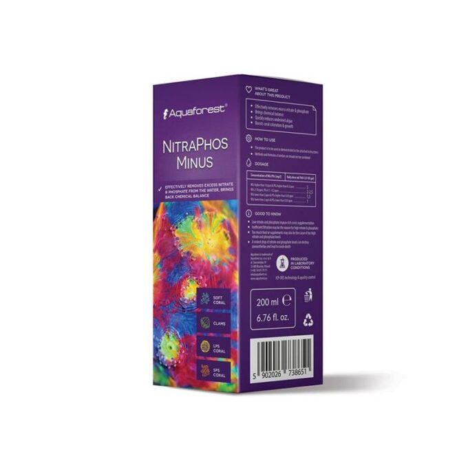 Anti nitrati si fosfati Aquaforest Nitraphos Minus 200ml