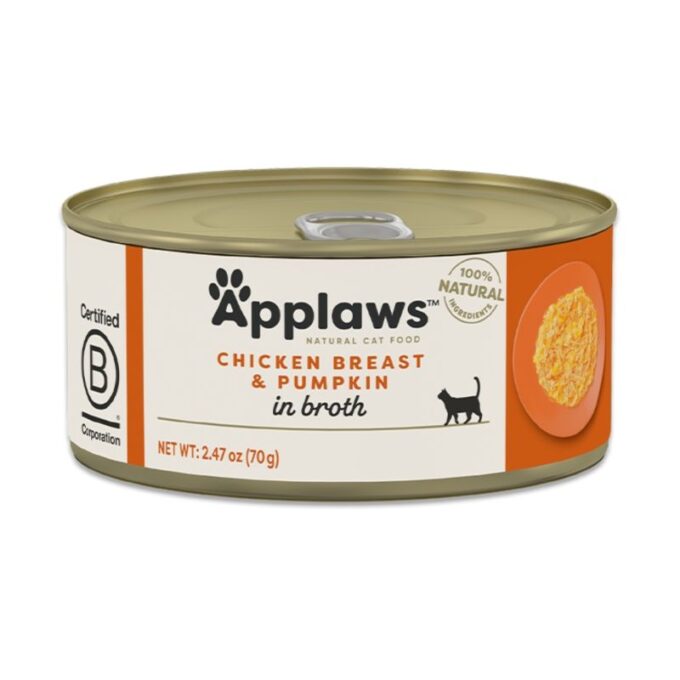 Applaws Chicken Breast with Pumpkin, conserva, 70 g