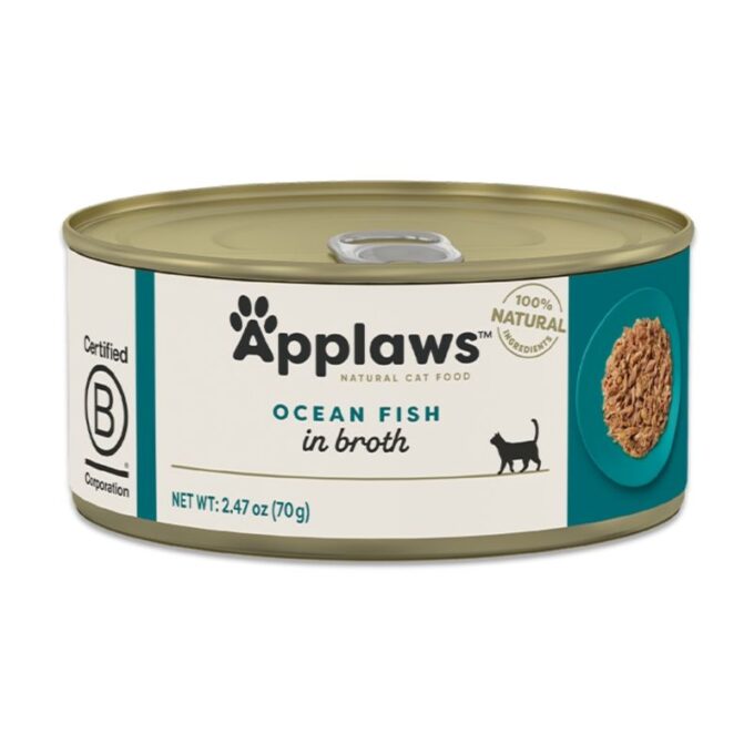 Applaws Ocean Fish, conserva, 70 g