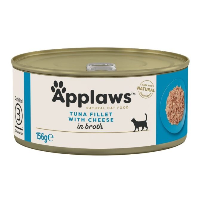 Applaws Tuna Fillet with Cheese, conserva, 156 g
