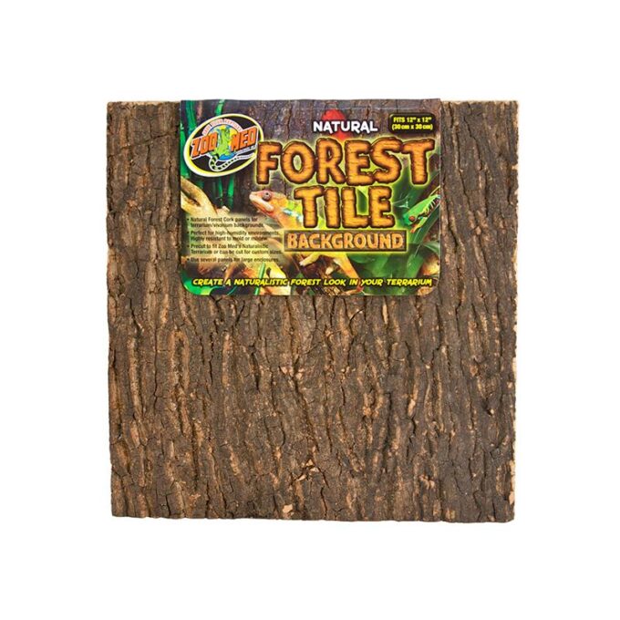 Background natural Zoo Med Natural Forest Tile 45x45 cm