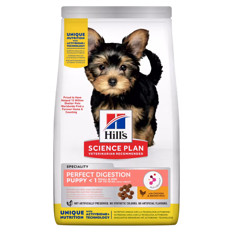 Hrana uscata caini, Hill's Science Plan Canine Puppy S&M Perfect Digestion, 6 kg