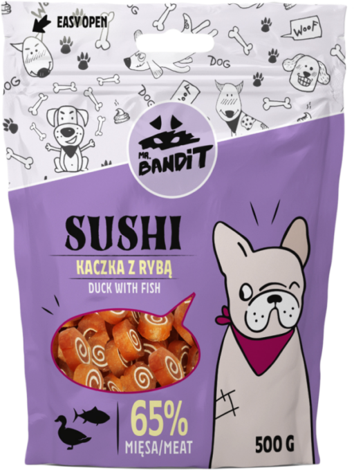 Mr. Bandit Sushi, Rata Si Peste, 500 g
