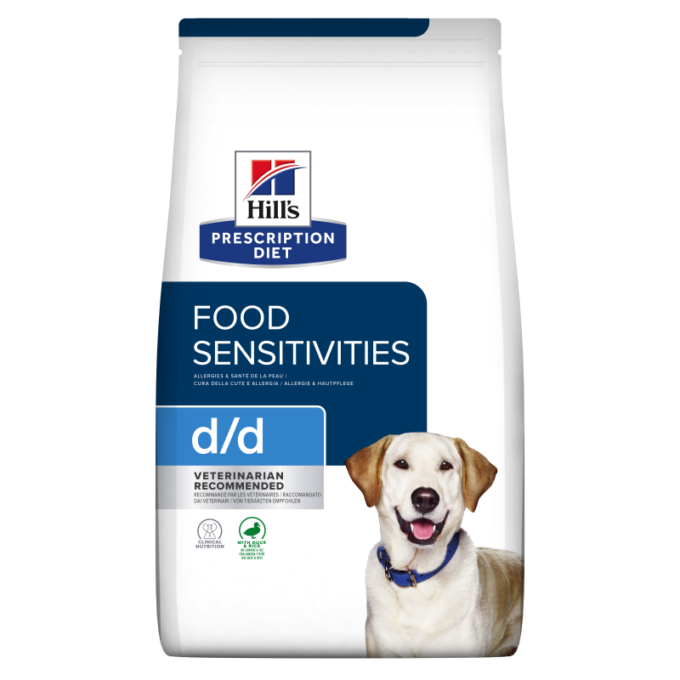 Hill's Prescription Diet Canine d/d Duck and Rice, 4 kg