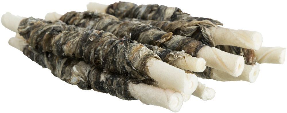 Baton Piele Rasucit Dentafun cu Peste 10 buc/75 g/12 cm 31387