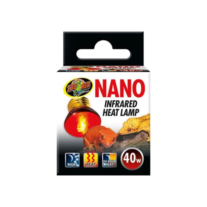 Bec de incalzire Zoo Med Nano Infrared Heat Lamp 40W