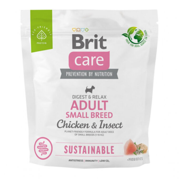 Brit Care Dog Sustainable Adult Small Breed 1 kg 1 Brit Care Dog Sustainable Adult Small Breed 1 kg