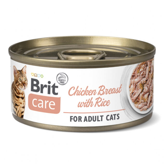 Brit Fish Dreams cu Pui si orez, 70 g