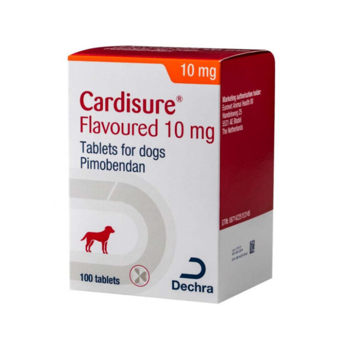 CARDISURE 10 MG 100 TB PALATABILE 1 CARDISURE 10 MG 100 TB PALATABILE