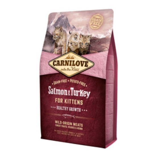Carnilove Salmon and Turkey for Kittens 2 kg 1 Carnilove Salmon and Turkey for Kittens 2 kg