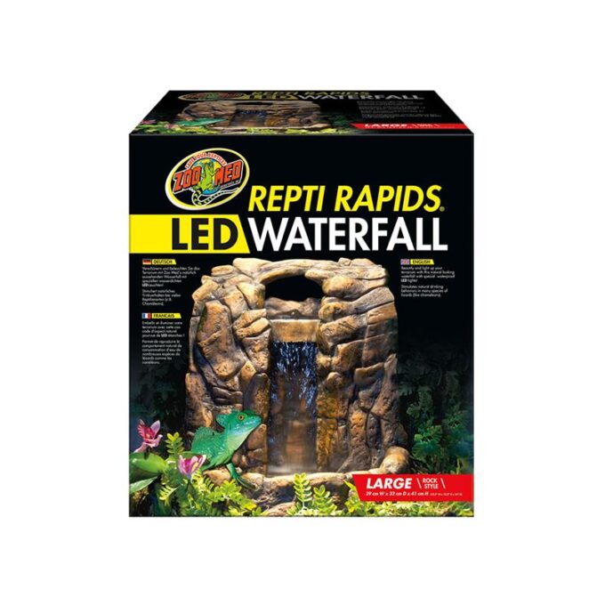 Cascada naturala Zoo Med ReptiRapids LED Waterfall (Large Rock)