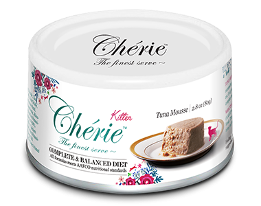 Cherie Kitten Cat Mousse cu Ton, 80 g 1 Cherie Kitten Cat Mousse cu Ton, 80 g