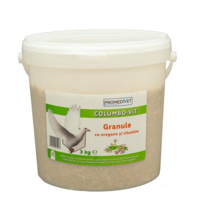 Columbo-Vit granule cu oregano si vitamine 3kg 1 Columbo-Vit granule cu oregano si vitamine 3kg