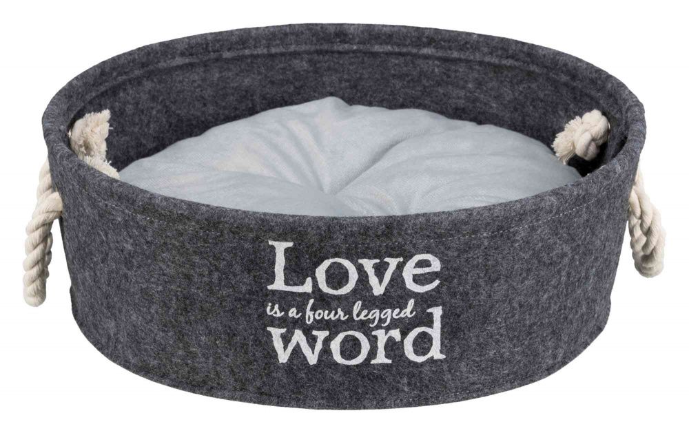 Cos Rotund Lian 45 cm Gri 38396 1 Cos Rotund Lian 45 cm Gri 38396