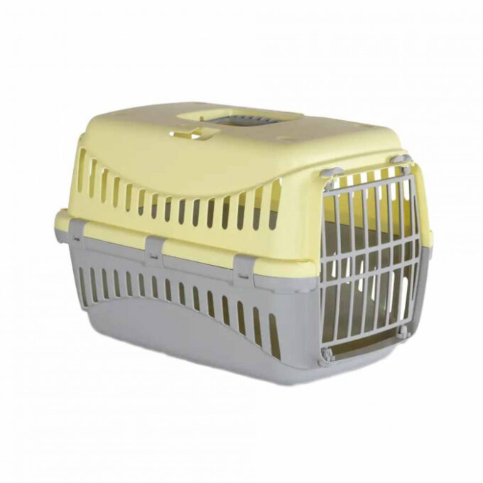 Cusca transport animale MPB GIPSY XS, 39x26x25 cm, usa plastic, Galben 1 Cusca transport animale MPB GIPSY XS, 39x26x25 cm, usa plastic, Galben