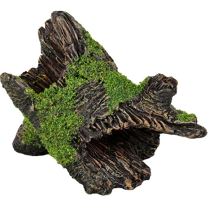 DECOR ACVARIU  "MOZA" TRUNCHI DE COPAC MIC 11X7X9 CM/ 410110