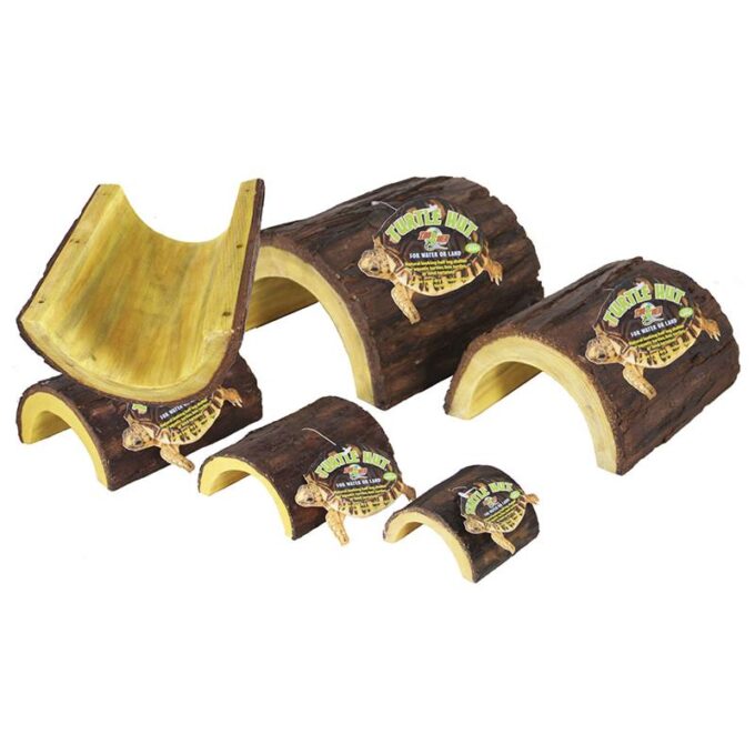 Decor ceramic scoarta copac Zoo Med Turtle Hut Gigant
