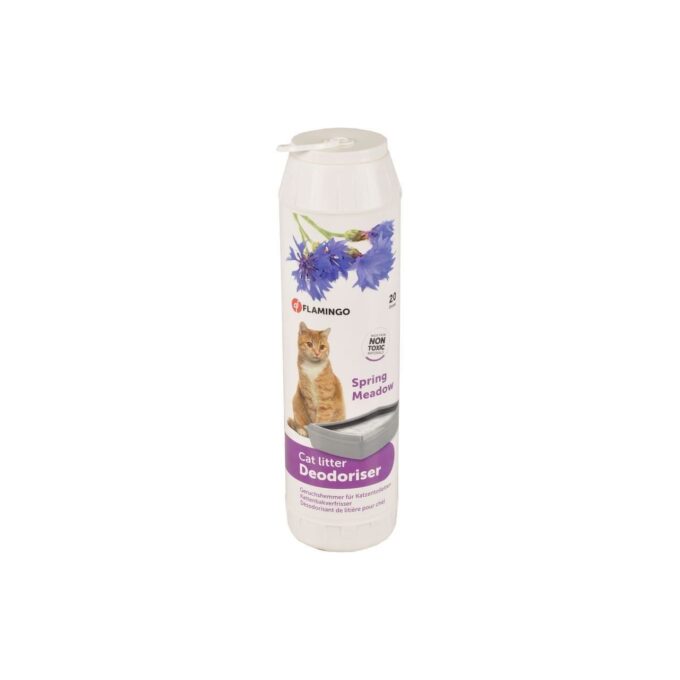 Deodorant Litiera Pisici Spring Meadow, Flamingo, 750 g