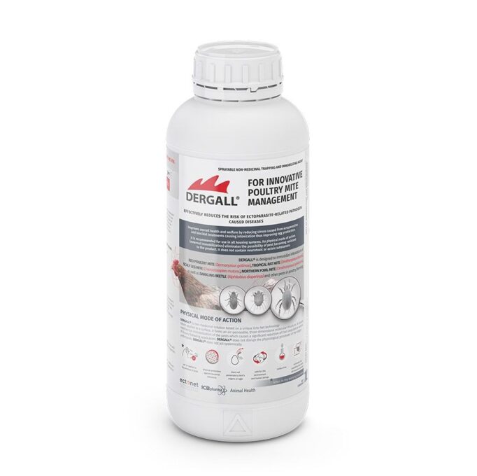 Dergall, solutie deparazitat extern gainile si adaposturile, 1 L