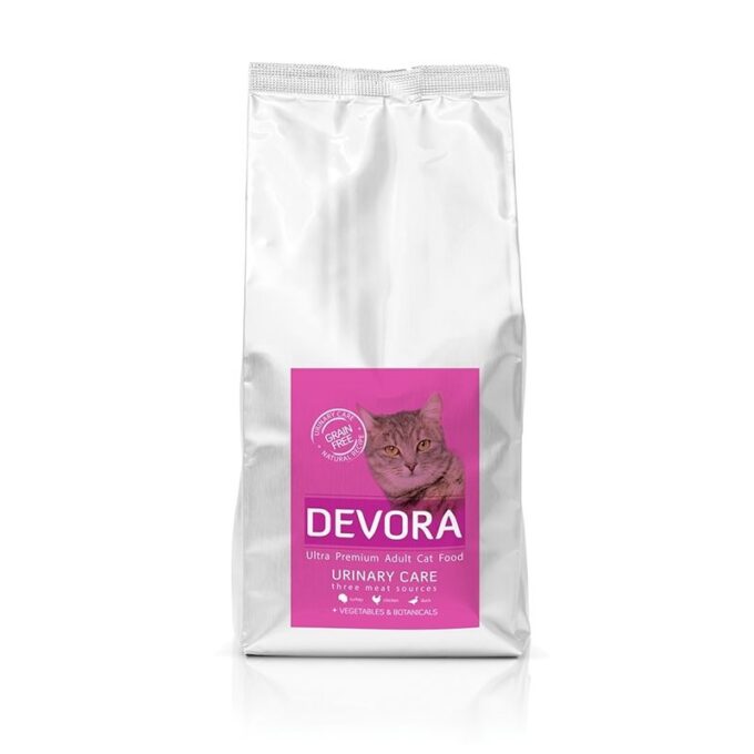 Hrana uscata pisici, Devora Cat Grain Free Urinary Turkey, Chicken & Duck, 7.5 kg 1 Hrana uscata pisici, Devora Cat Grain Free Urinary Turkey, Chicken & Duck, 7.5 kg