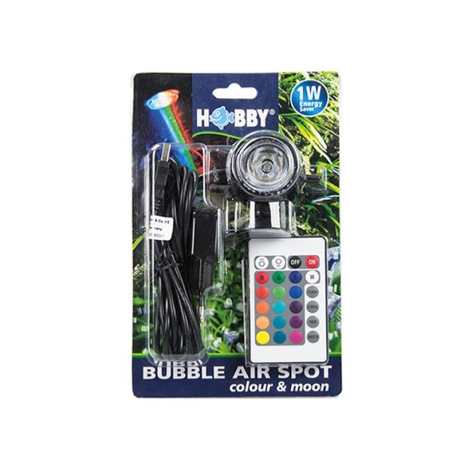 Difuzor aerare Hobby cu led Bubble Air Spot Colour & Moon