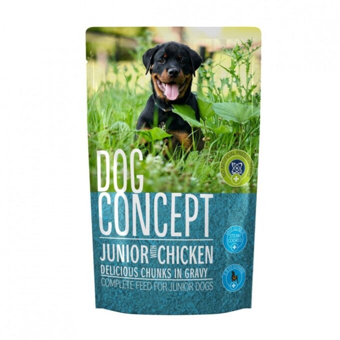 Hrana umeda caini, DOG CONCEPT Junior, 100 g 1 Hrana umeda caini, DOG CONCEPT Junior, 100 g