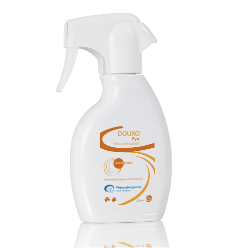 DOUXO PYO ME Micro Emulsion cu clorexidina - 200 ml 1 DOUXO PYO ME Micro Emulsion cu clorexidina - 200 ml