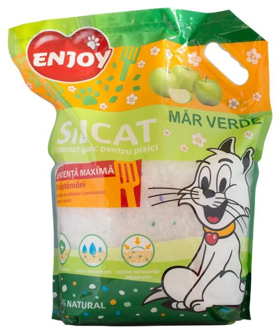 Nisip Enjoy Silicat Mar Verde, 7.6 L 1 Nisip Enjoy Silicat Mar Verde, 7.6 L