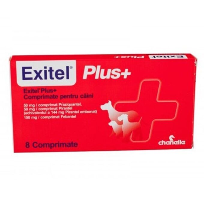 Exitel Plus Flavour, 8 comprimate 1 Exitel Plus Flavour, 8 comprimate