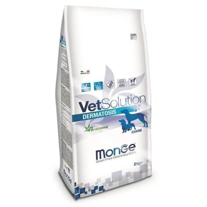 Dieta veterinara caini, Monge VetSolution Dermatosis, 2 kg 1 Dieta veterinara caini, Monge VetSolution Dermatosis, 2 kg
