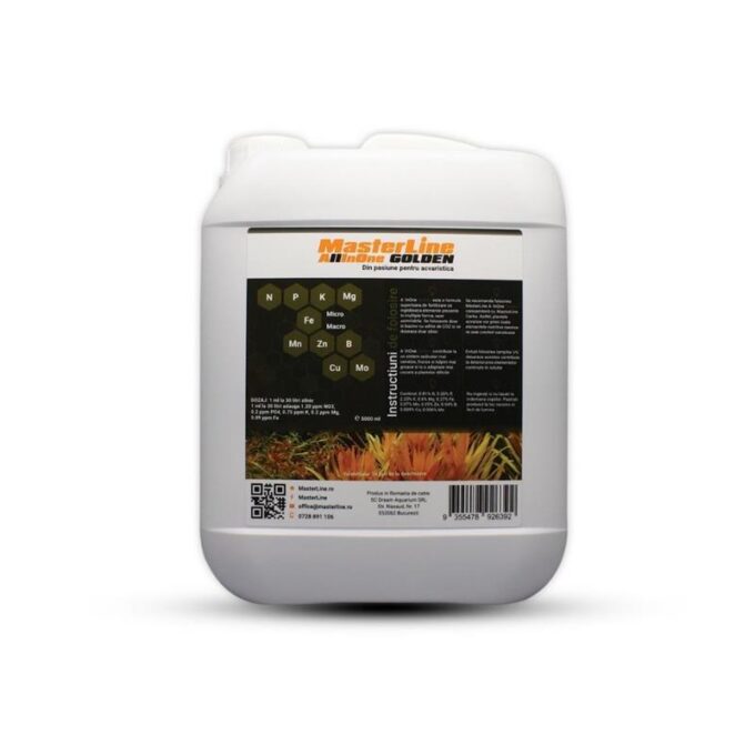 Fertilizant complet MasterLine All In One Golden 5000 ml 1 Fertilizant complet MasterLine All In One Golden 5000 ml