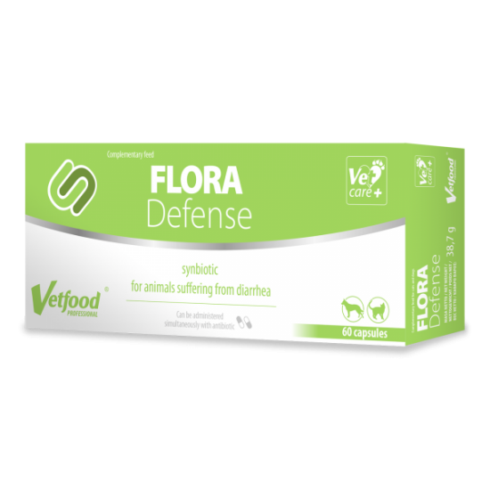 VetFood Flora Defense, 60 capsule
