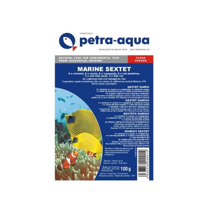 Hrana congelata Sextet Marine blister 100g