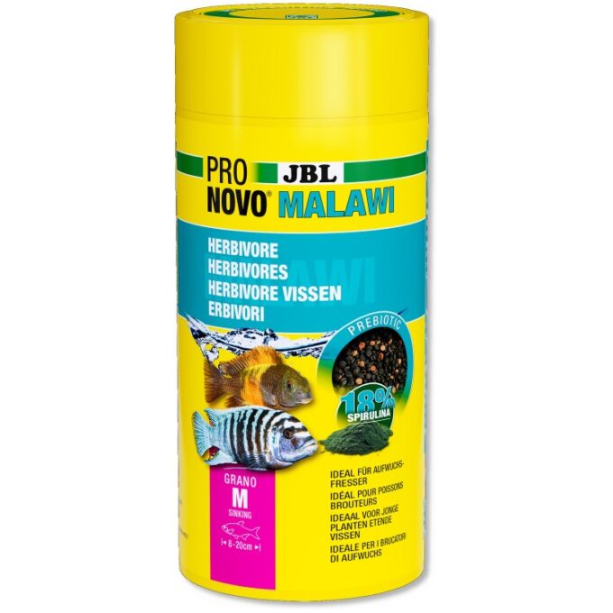 Hrana pesti acvariu JBL ProNovo MALAWI GRANO M 1000 ml