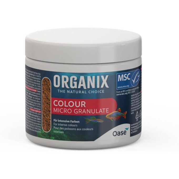 Hrana pesti ORGANIX Micro Colour Granulate 175ml MSC 1 Hrana pesti ORGANIX Micro Colour Granulate 175ml MSC