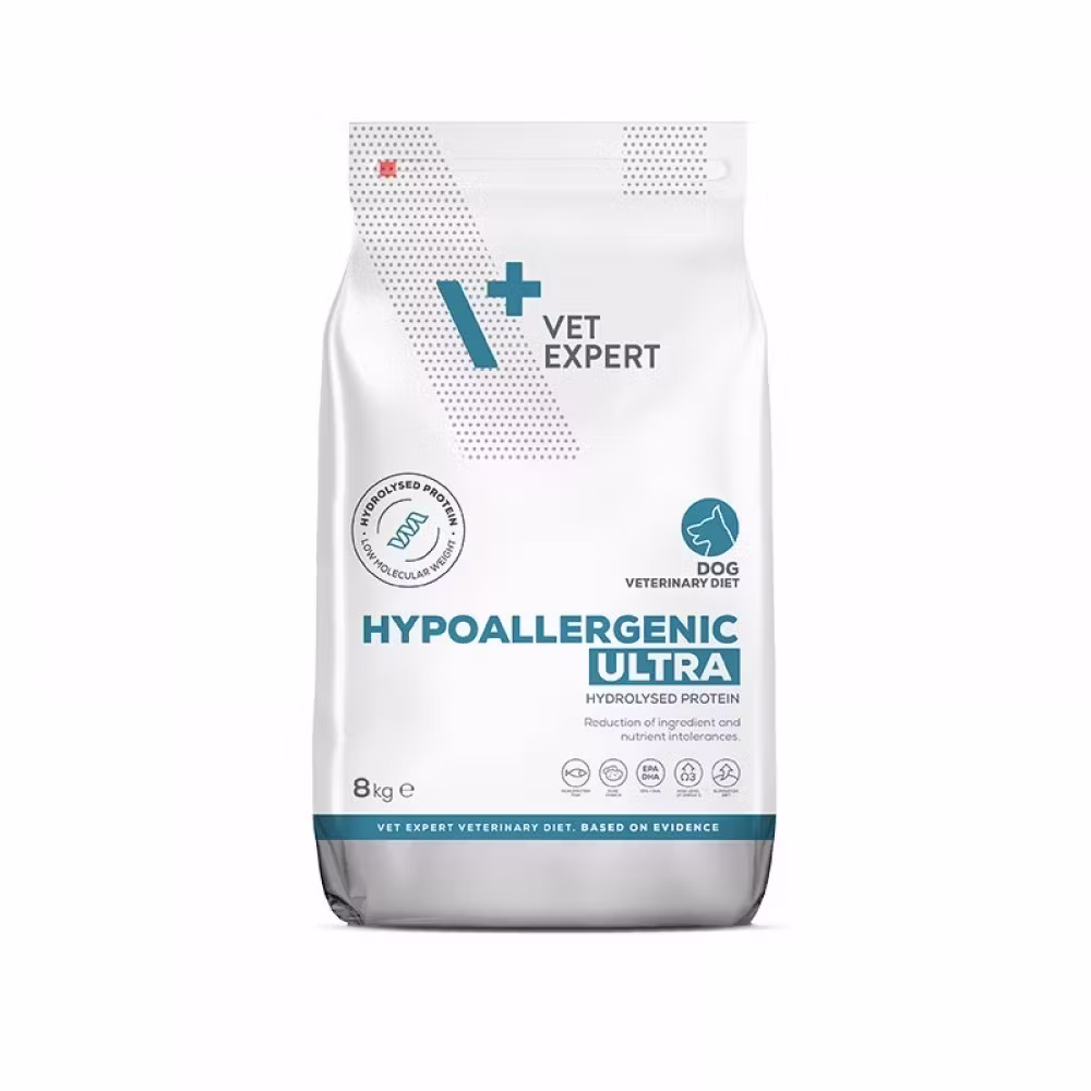 4T Dieta Veterinara, Hypoallergenic Ultra Dog, 8 kg