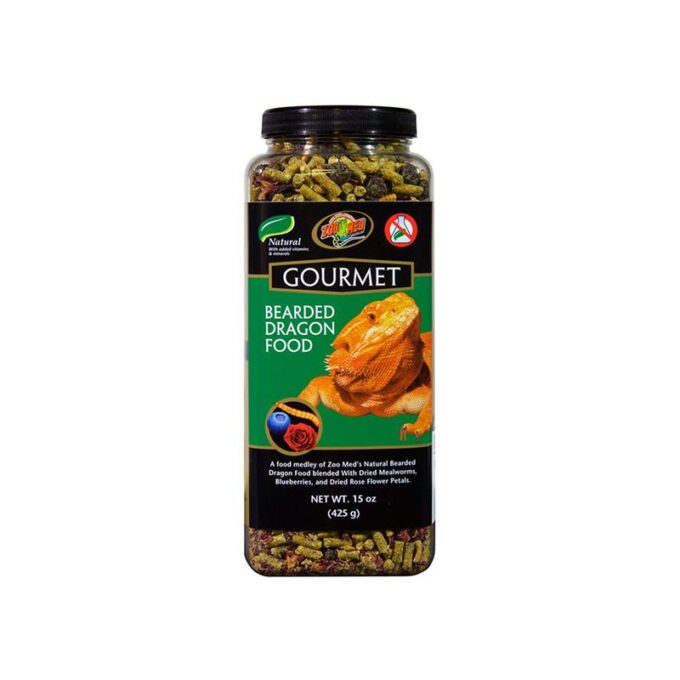 Hrana uscata Zoo Meed Gourmet Bearded Dragon Food 383g