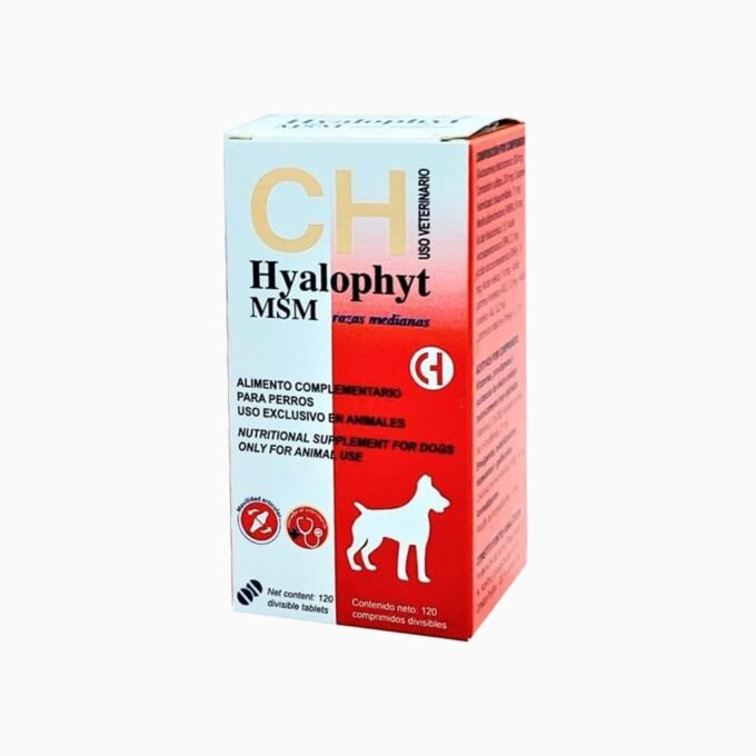Hyalophyt MSM Medium, supliment articulatii, 120 comprimate 1 Hyalophyt MSM Medium, supliment articulatii, 120 comprimate