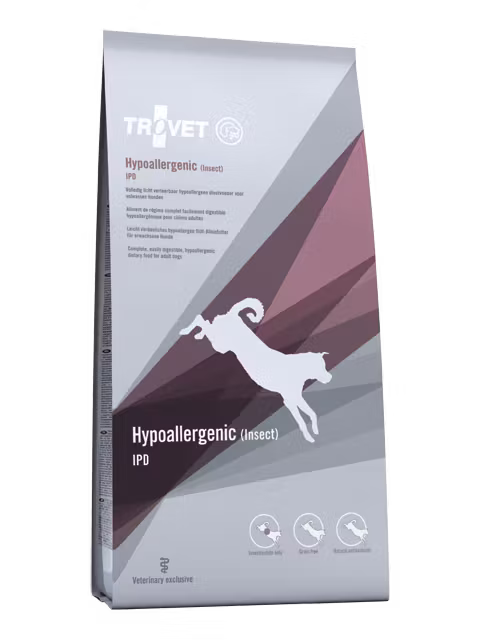 Trovet Dog Hypoallergenic cu Proteina de Insecte, 3 kg
